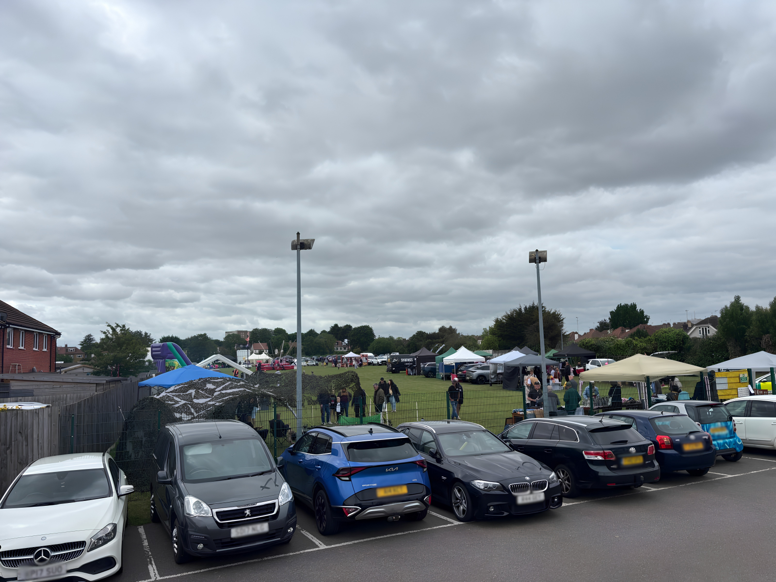 The outdoor field available to hire at The EKCO Club