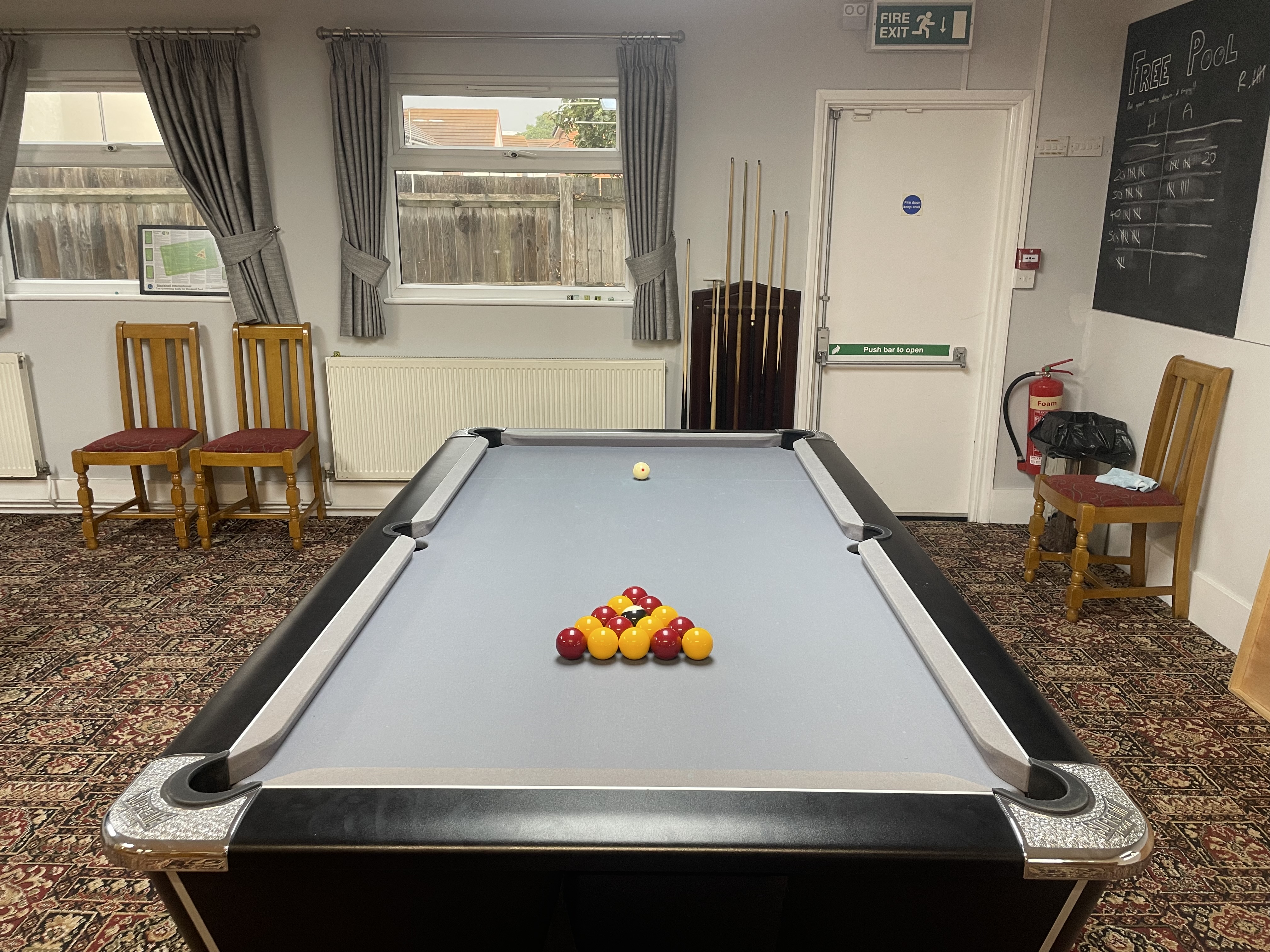 British pool table